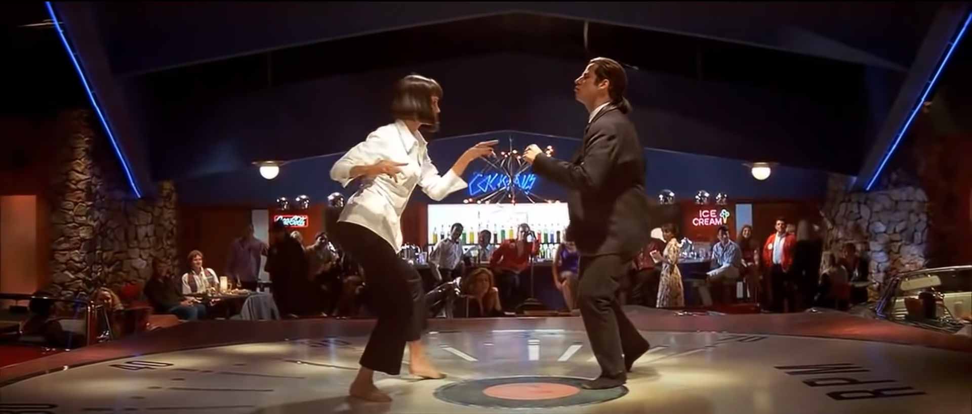Pulp Fiction Dance Scene John Travolta And Uma Thurman