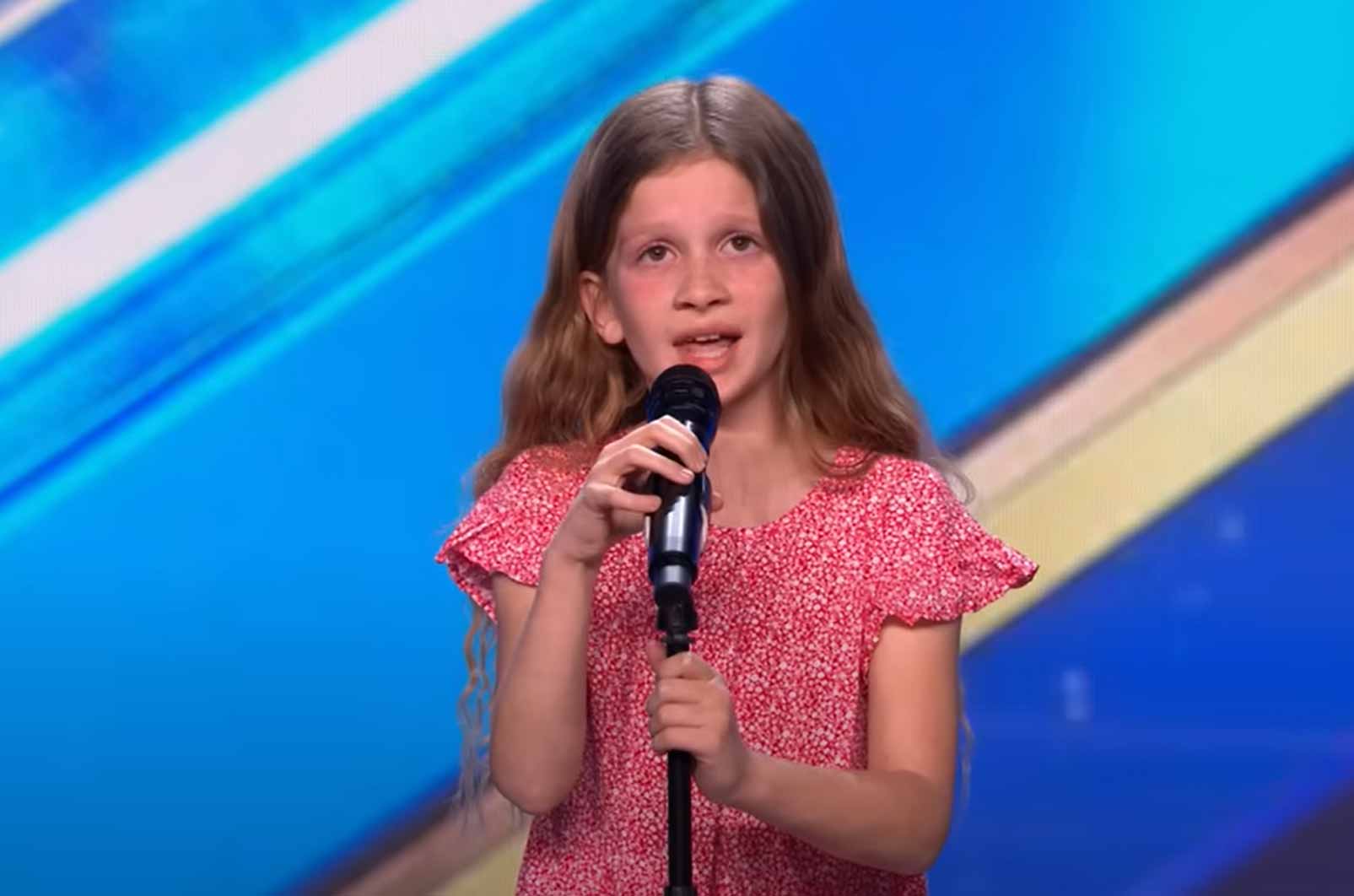 11-Year-Old Olivia Lynes Electrifies The Stage On BGT 2023