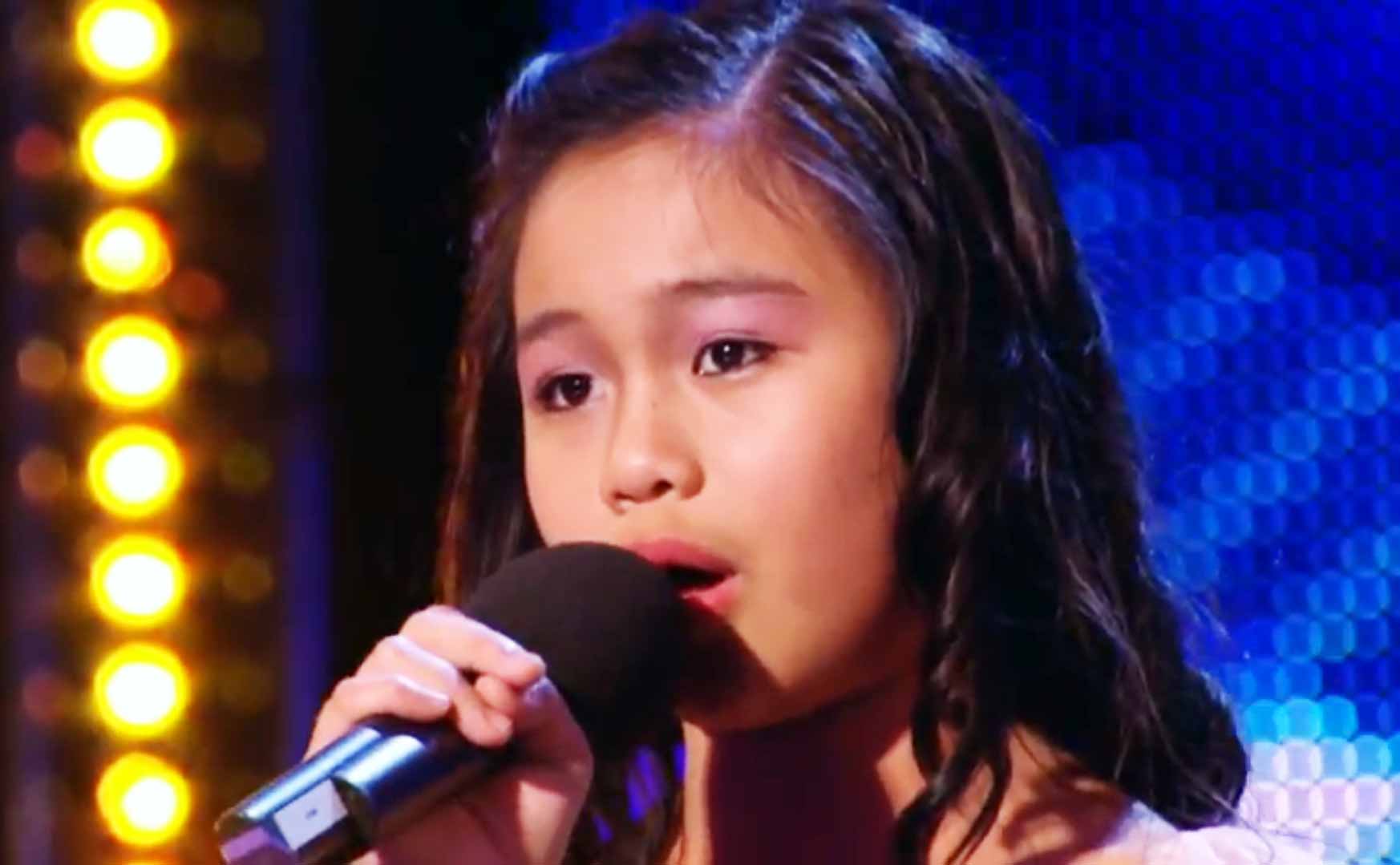 america's got talent 11 year old singer