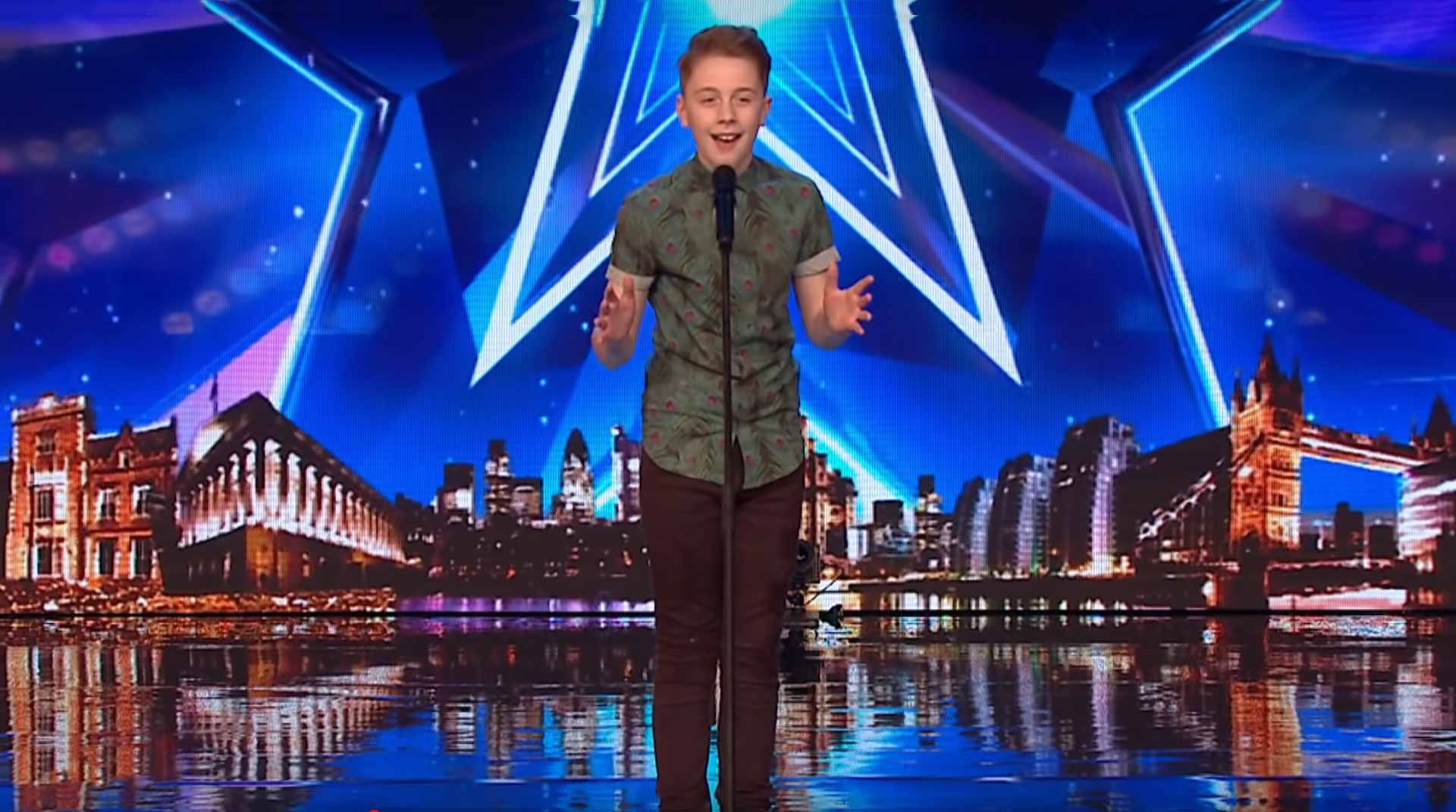 12 Year Old Singer Kerr James Britains Got Talent 2019 Image10 