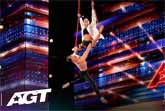 Aerial Passion: Duo Desire's Breathtaking Love Story Soars on AGT 2023