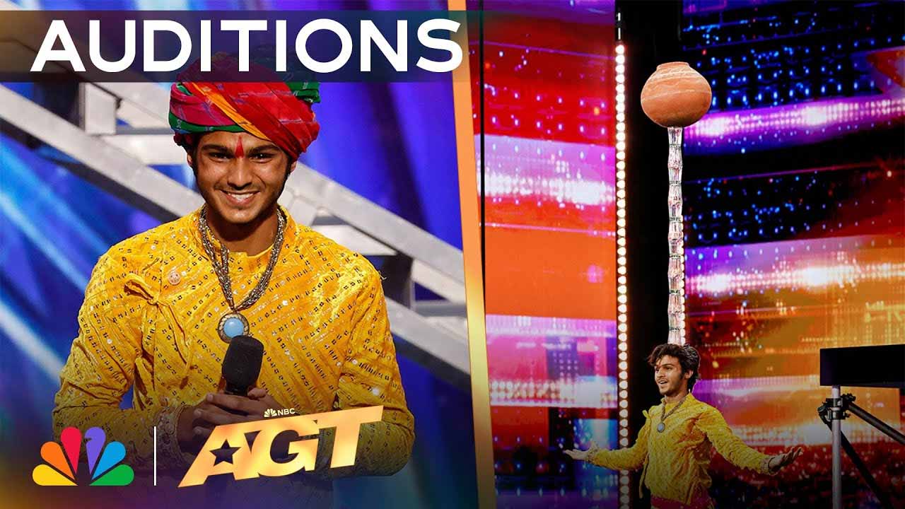 Balancing Brilliance Praveen Prajapat Amazes On AGT 2024