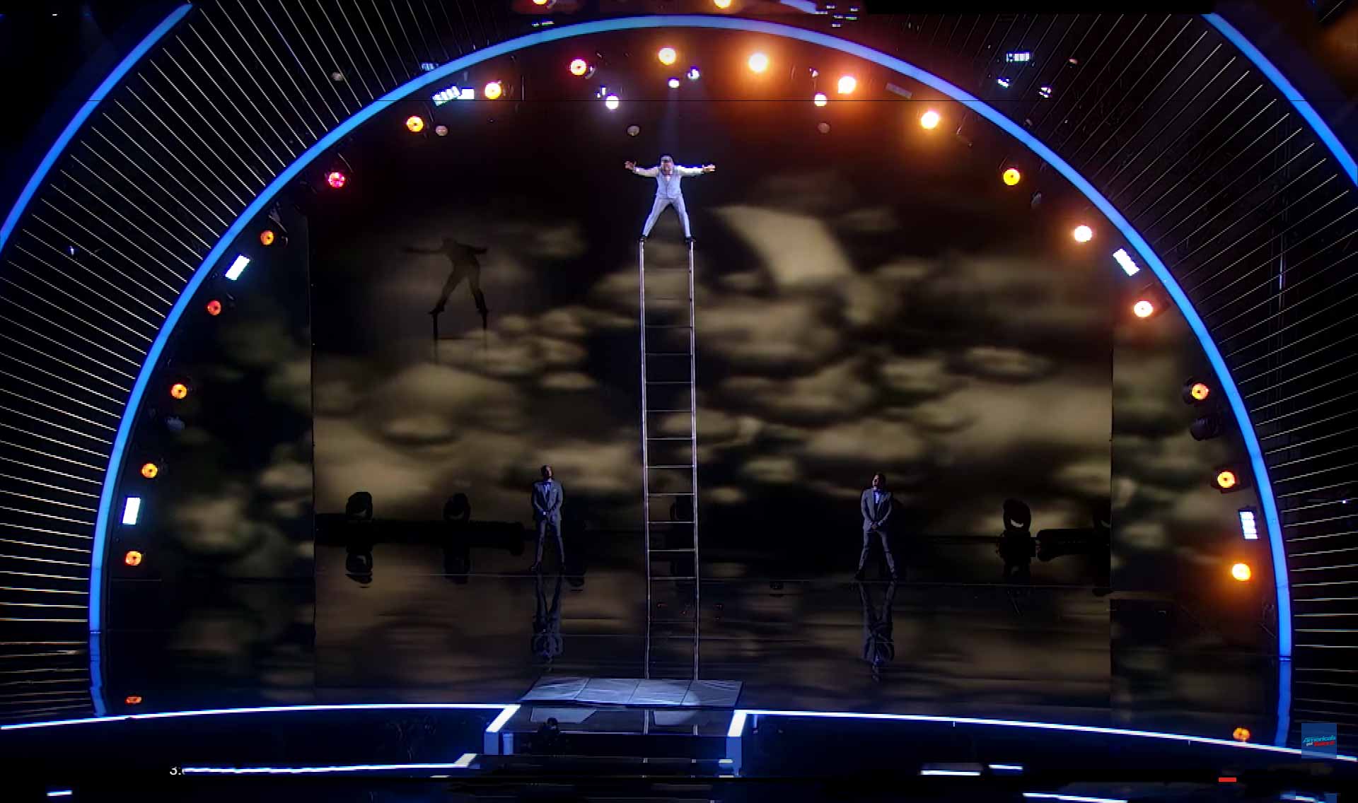 Breathtaking Ladder Act Uzeyer Novruzov America's Got Talent