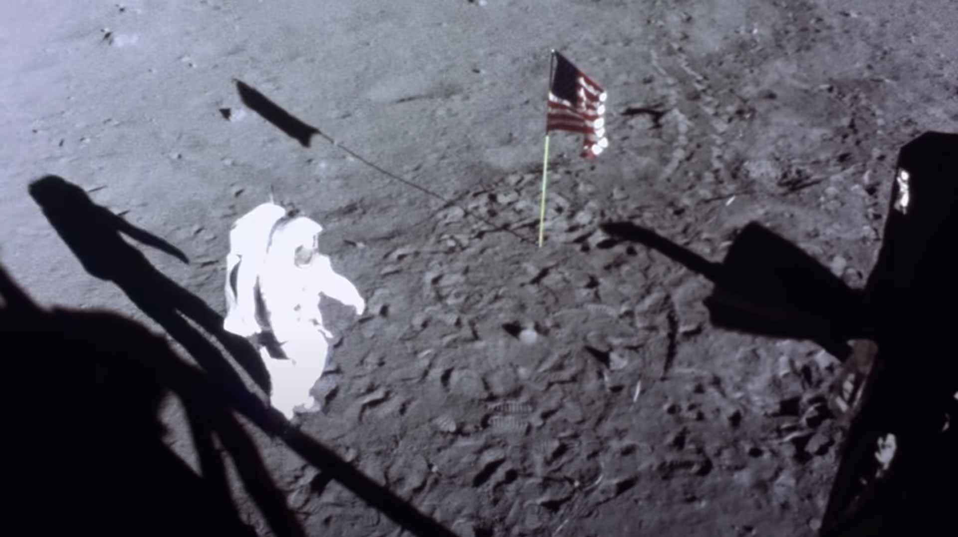 Buzz Aldrin Tells The Story Of The First Moon Landing