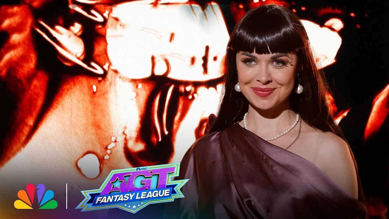 Kseniya Simonova's Sand Art AGT Fantasy League 2024