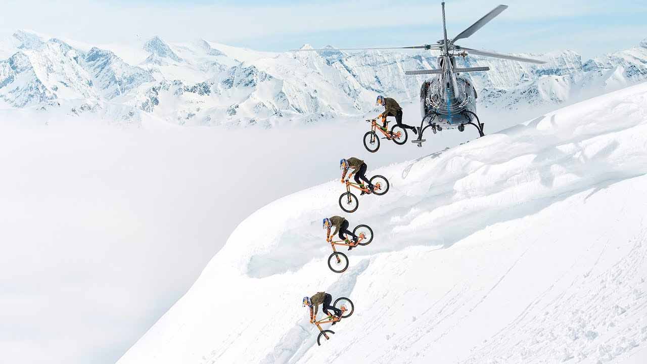 ski resort mountain biking