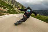 Raw Run - Skateboarding at 70 mph down a Swiss Mountain