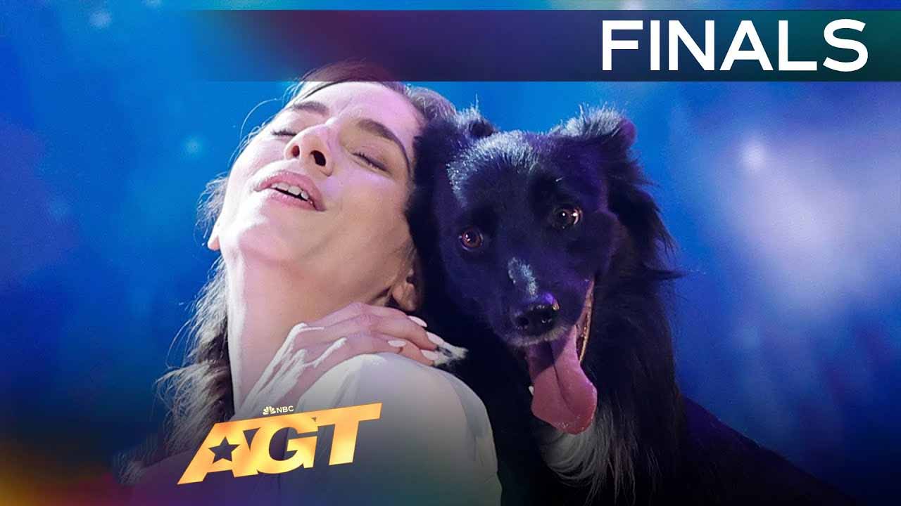 Roni and Rhythm's Magical Dance! A Dog and Human Duo Shine in AGT 2024