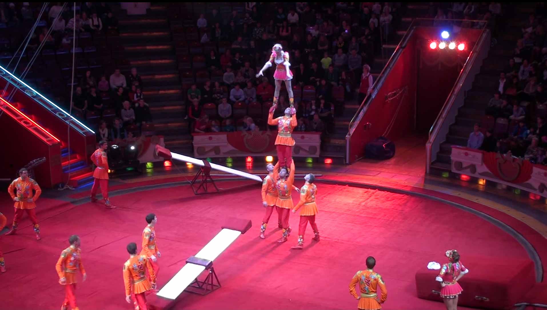 The Most Amazing Circus Act Sokolov Teeterboard Moscow