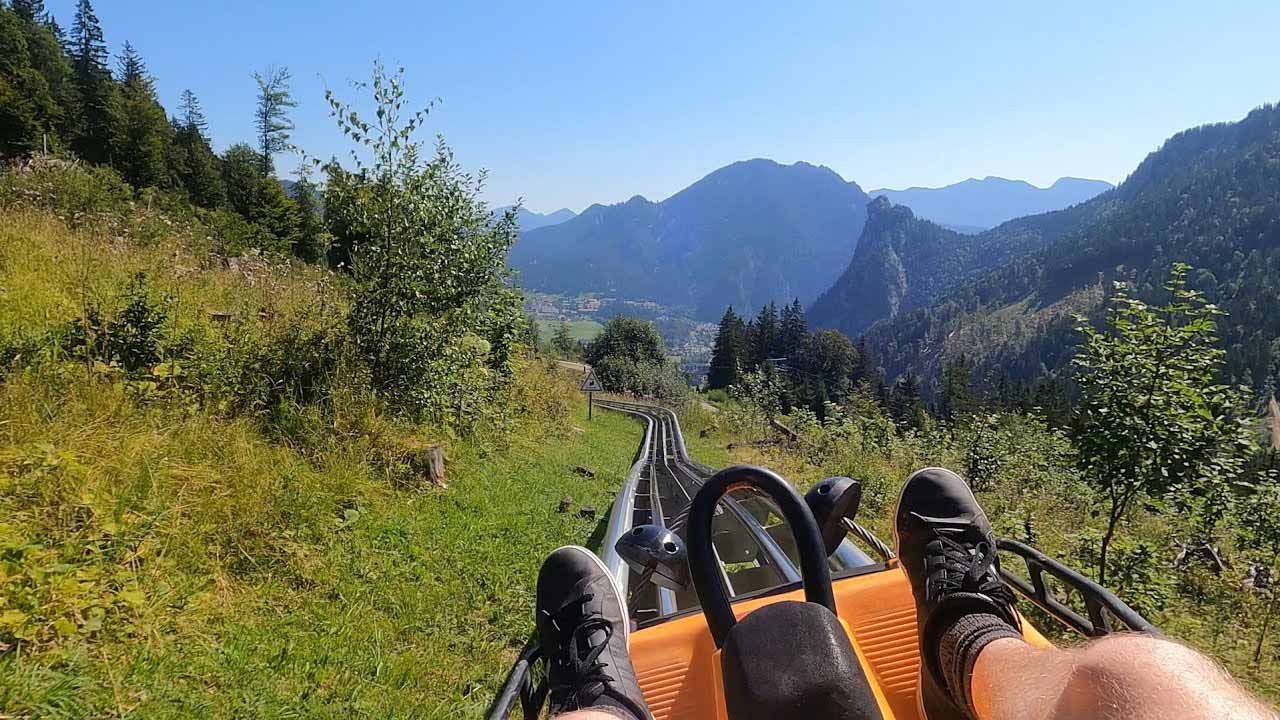 Unleashing the Oberammergau Alpine Coaster No Brakes Pure