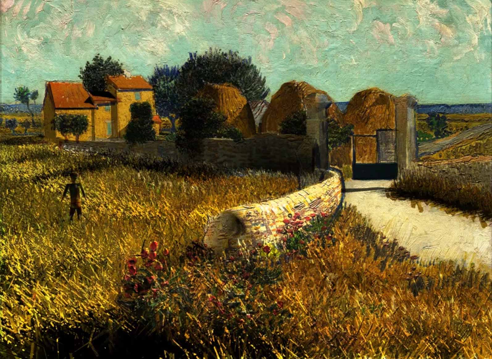 Van gogh's. Van Gogh Shadow Luca Agnani. Ван Гог картины фото. Картины Ван Гога фото с названиями. Фотографии картин Ван Гога.